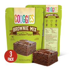 Load image into Gallery viewer, Cashew Flour Brownie Bake Mix 3 pack
