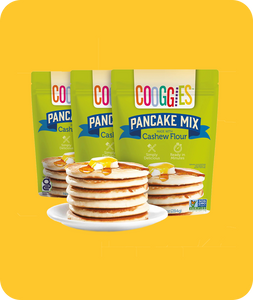Cooggies Pancake and Waffle Mix made with gluten free flour blend 3 pack