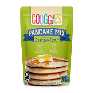 Cooggies Pancake and Waffle Mix made with gluten free flour blend 1 pack